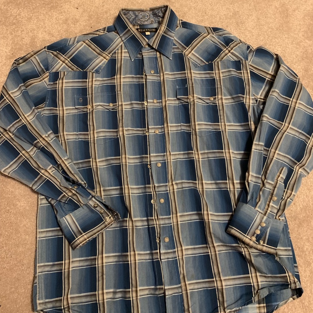 Stetson Western Pearl Snap Shirt